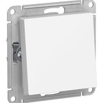 Переключатель одноклавишный ATLASDESIGN AQUA IP44 схема 6 10АХ механизм белый