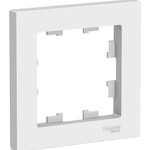 Рамка однопостовая ATLASDESIGN белый
